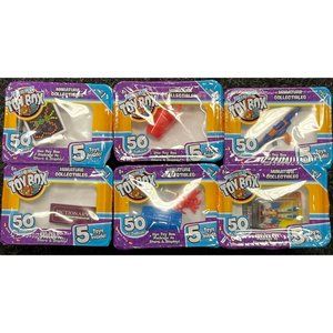 6 NEW Micro Toy Box Series 1 sealed Boxes of 30 Toys Transformers, games  lot #5